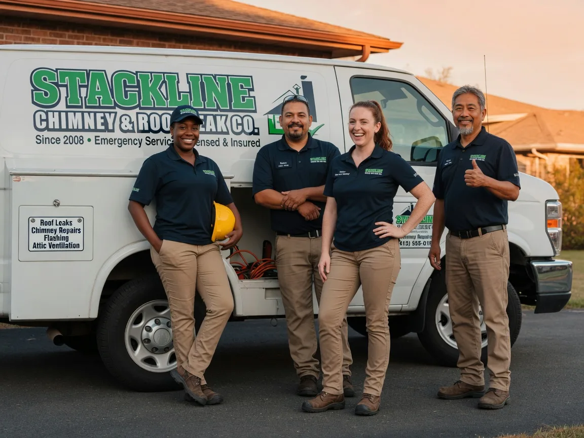 Chimney flashing repair company in Mill Creek, PA